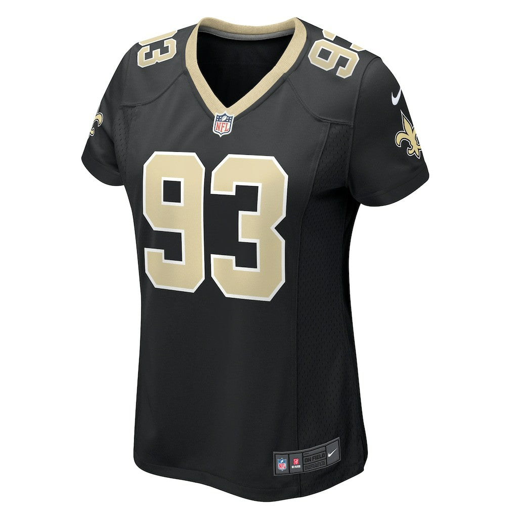 Nathan Shepherd New Orleans Saints Women's Game Jersey - Black - Nike