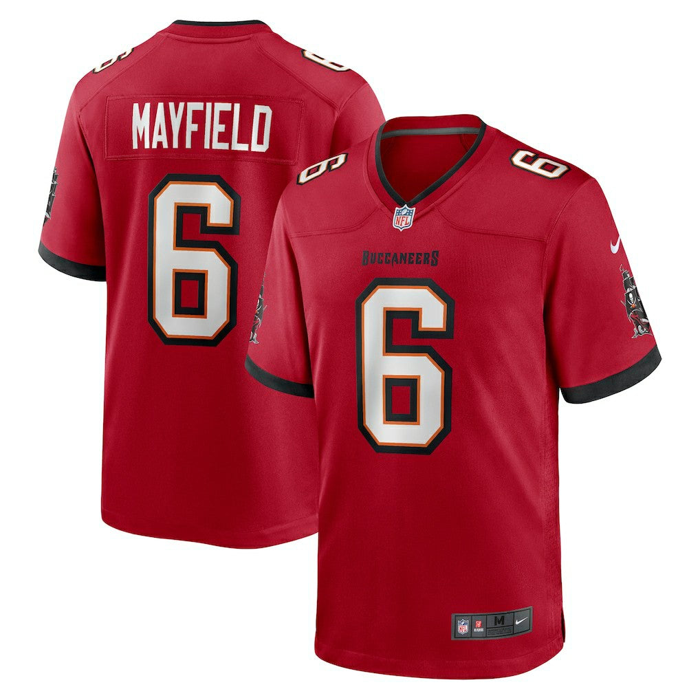 Baker Mayfield Tampa Bay Buccaneers Team Game Jersey - Red - Nike
