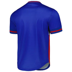 Buffalo Bills Jumbotron 3.0 Mesh V-Neck T-Shirt - Royal - Mitchell & Ness