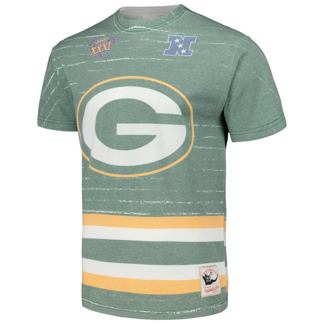 Green Bay Packers Jumbotron 3.0 T-Shirt - Green - Mitchell & Ness