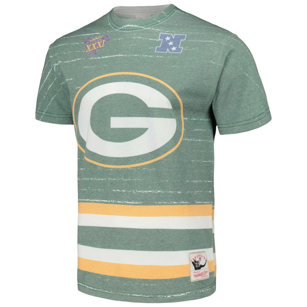 Green Bay Packers Jumbotron 3.0 T-Shirt - Green - Mitchell & Ness