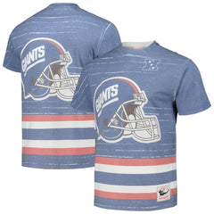 New York Giants Jumbotron 3.0 T-Shirt - Royal - Mitchell & Ness