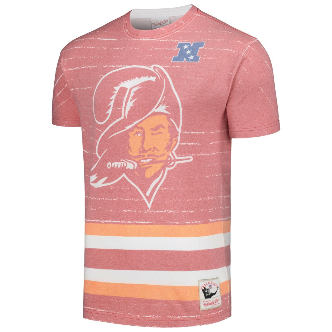 Tampa Bay Buccaneers Jumbotron 3.0 T-Shirt - Red - Mitchell & Ness