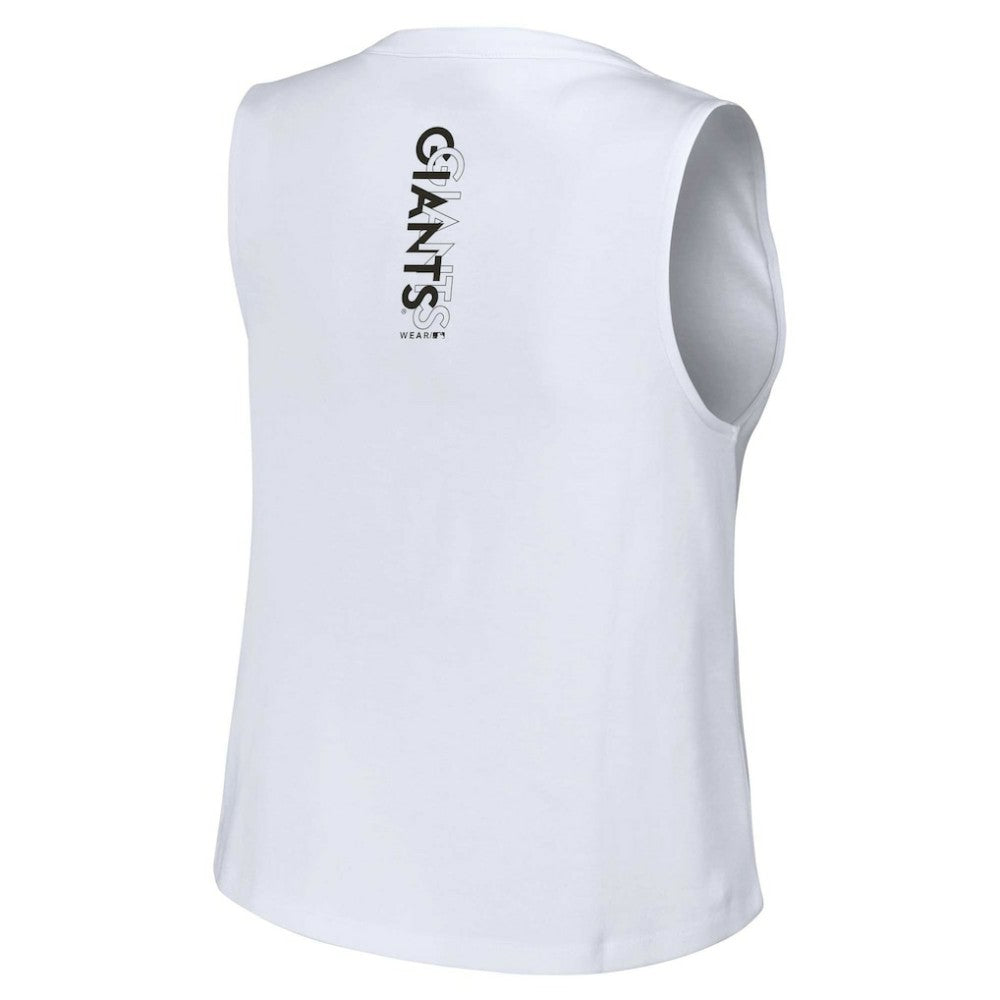San Francisco Giants WEAR by Erin Andrews Women's Lace-Up Tank Top Sale