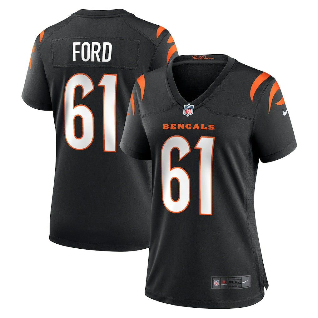 Cody Ford Cincinnati Bengals Women's Game Jersey - Black - Nike