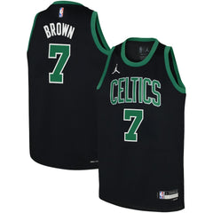 Jaylen Brown Boston Celtics Jordan Brand Youth Swingman Jersey Statement Edition Black