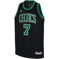 Jaylen Brown Boston Celtics Jordan Brand Youth Swingman Jersey Statement Edition Black