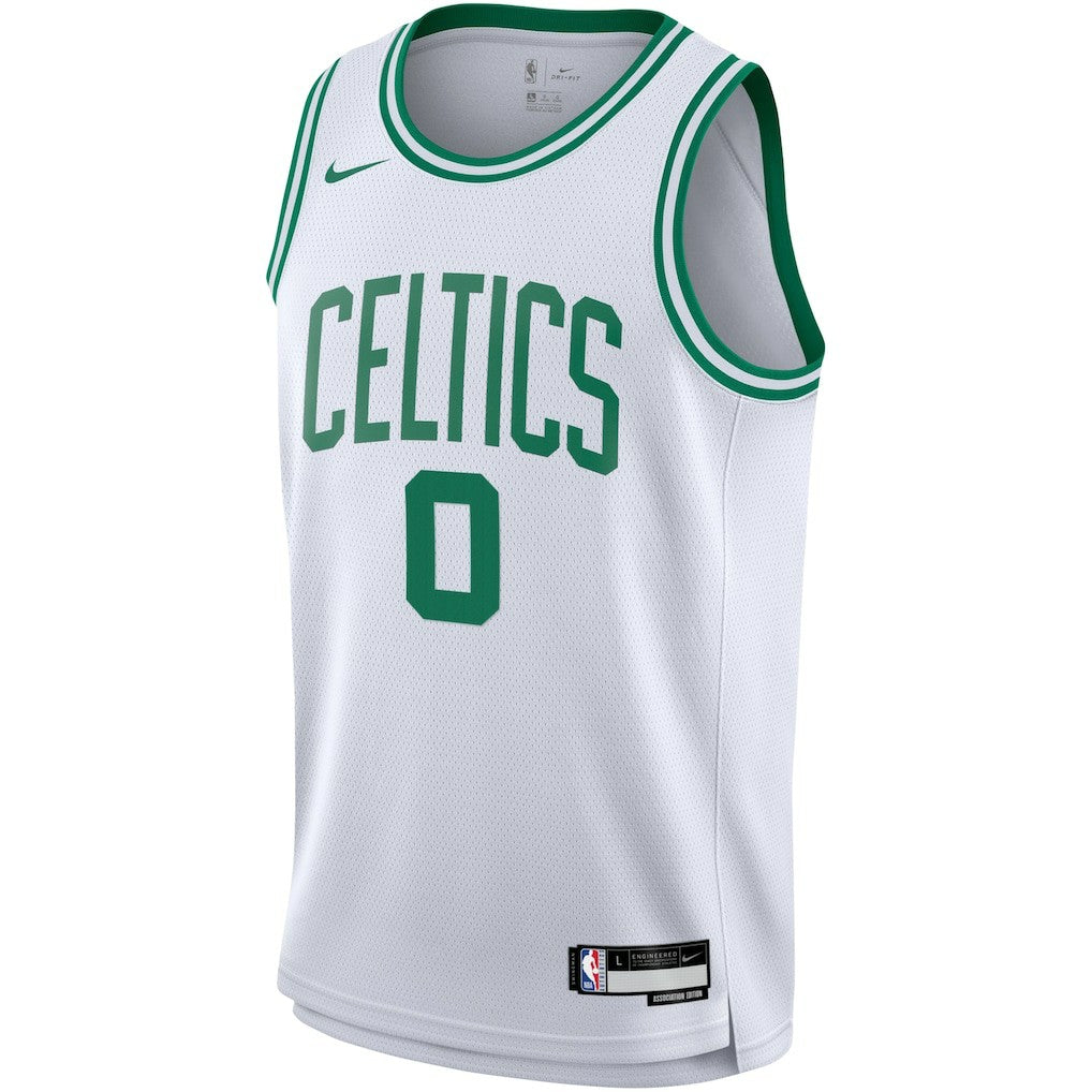 Nike Jayson Tatum Boston Celtics Youth Swingman Jersey Association Edition White