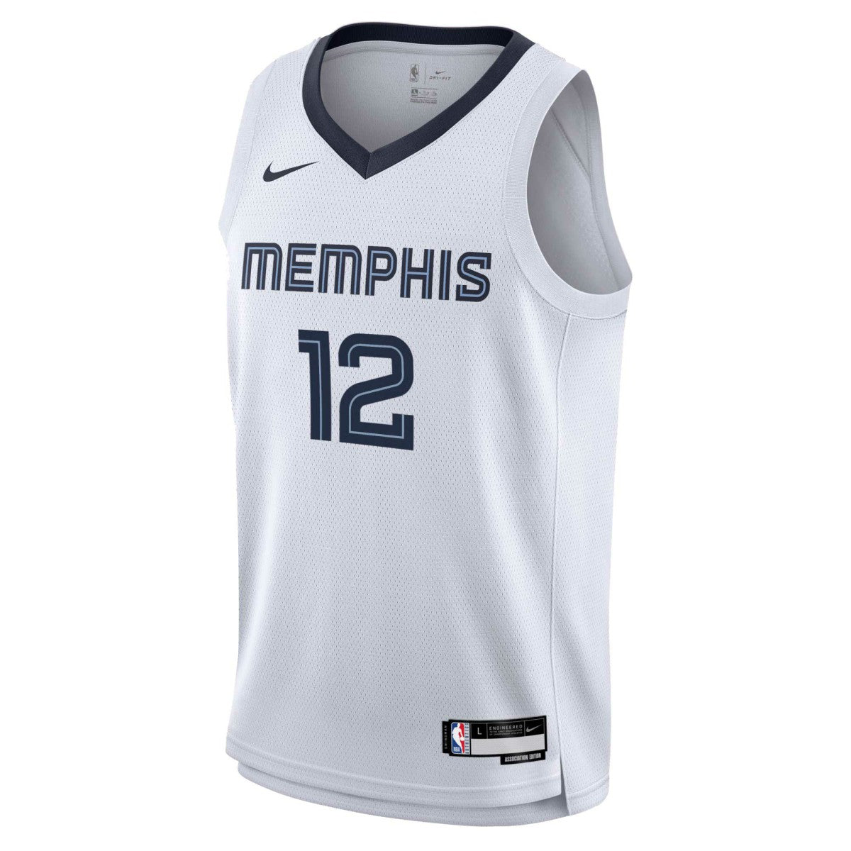 Nike Ja Morant Memphis Grizzlies Youth Swingman Jersey Association Edition White