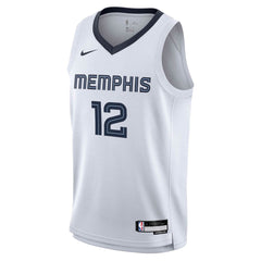Nike Ja Morant Memphis Grizzlies Youth Swingman Jersey Association Edition White