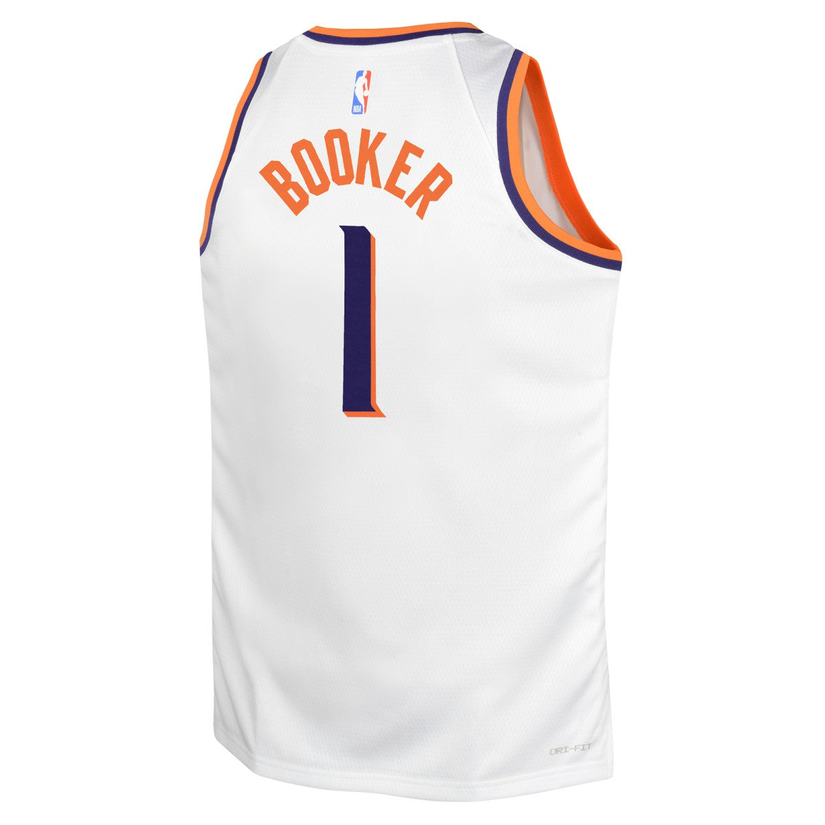Nike Devin Booker Phoenix Suns Youth Swingman Jersey Association Edition White