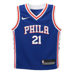 Nike Joel Embiid Philadelphia 76ers Preschool Swingman Player Jersey Icon Edition Royal