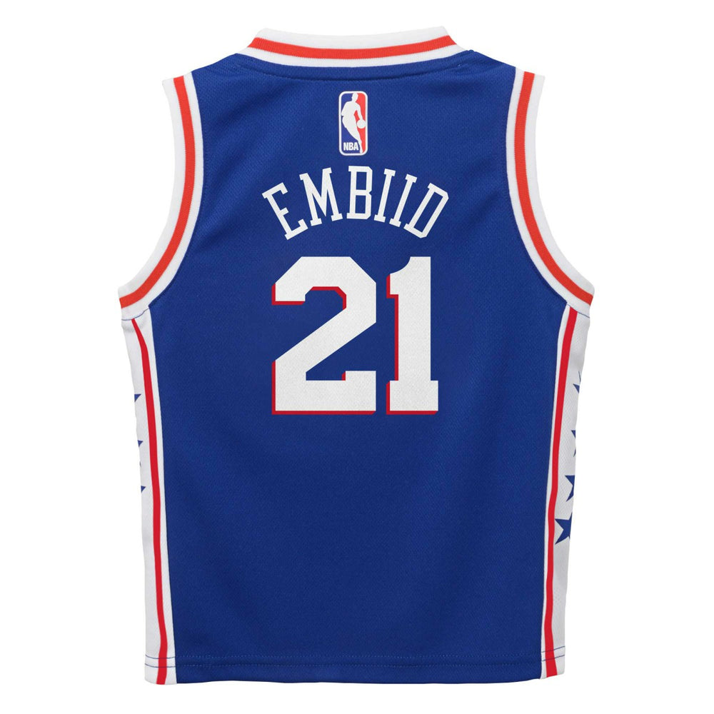 Nike Joel Embiid Philadelphia 76ers Preschool Swingman Player Jersey Icon Edition Royal