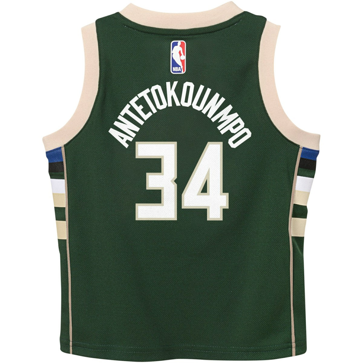 Nike Giannis Antetokounmpo Milwaukee Bucks Preschool Swingman Player Jersey Icon Edition Hunter Green