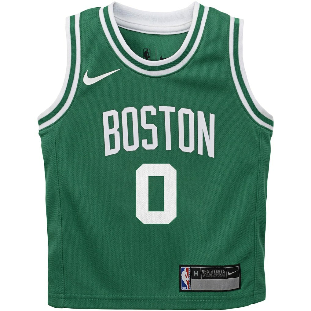 Nike Jayson Tatum Boston Celtics Preschool Swingman Player Jersey Icon Edition Green