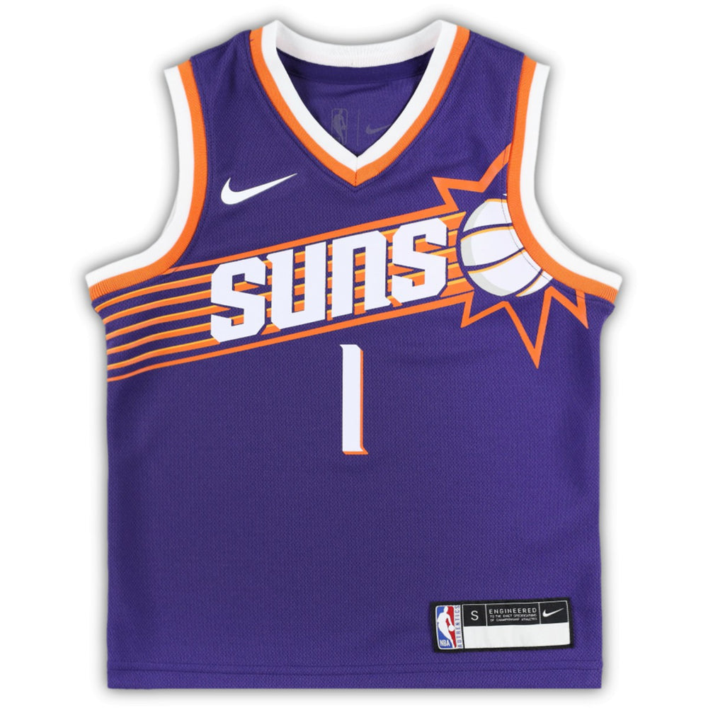 Nike Devin Booker Phoenix Suns Preschool Swingman Player Jersey Icon Edition Purple