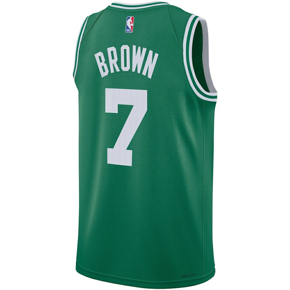 Nike Jaylen Brown Boston Celtics Youth Swingman Jersey Icon Edition Kelly Green