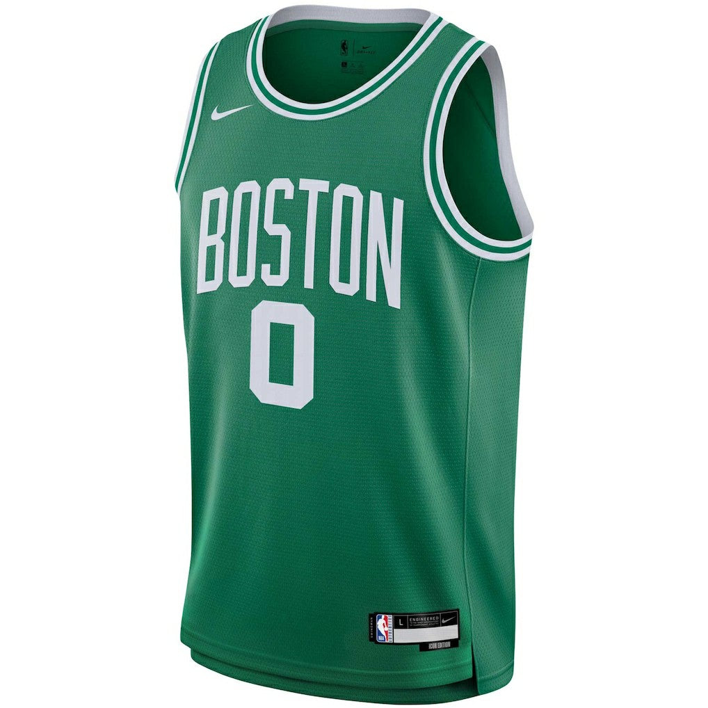 Nike Jayson Tatum Boston Celtics Youth Swingman Jersey Icon Edition Kelly Green