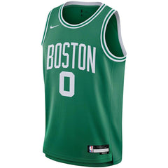 Nike Jayson Tatum Boston Celtics Youth Swingman Jersey Icon Edition Kelly Green