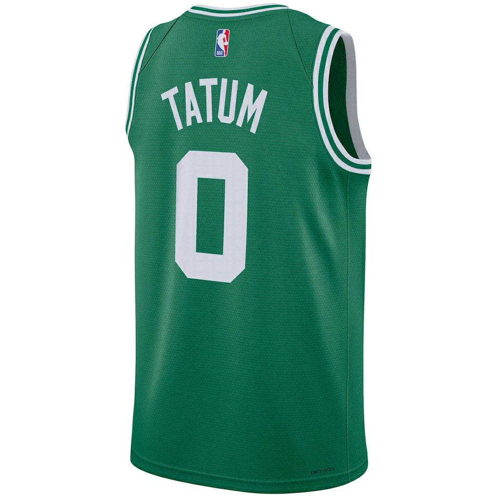 Nike Jayson Tatum Boston Celtics Youth Swingman Jersey Icon Edition Kelly Green