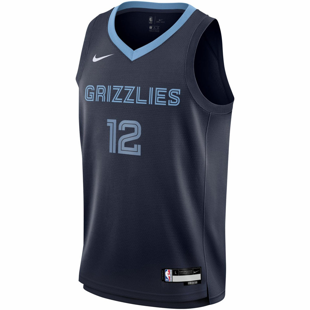 Nike Ja Morant Memphis Grizzlies Youth Swingman Jersey Icon Edition Navy