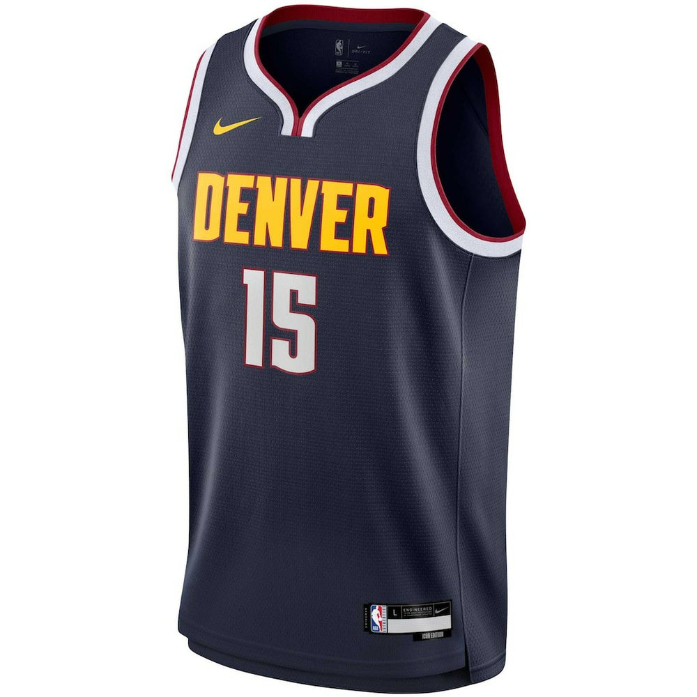 Nike Nikola Jokic Denver Nuggets Youth Swingman Jersey Icon Editi- Navy