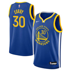 Nike Stephen Curry Golden State Warriors Youth Swingman Jersey Icon Editi- Royal