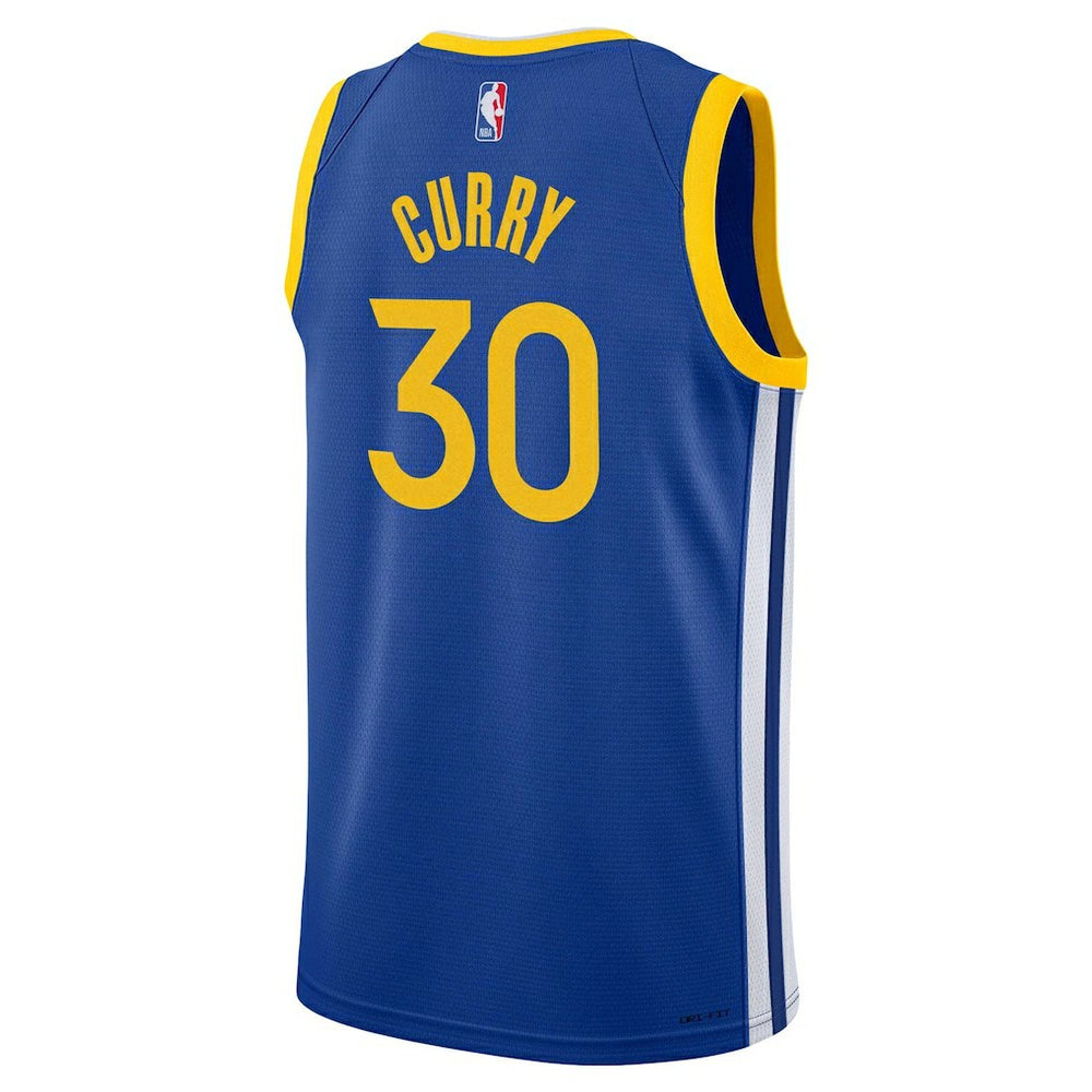 Nike Stephen Curry Golden State Warriors Youth Swingman Jersey Icon Editi- Royal