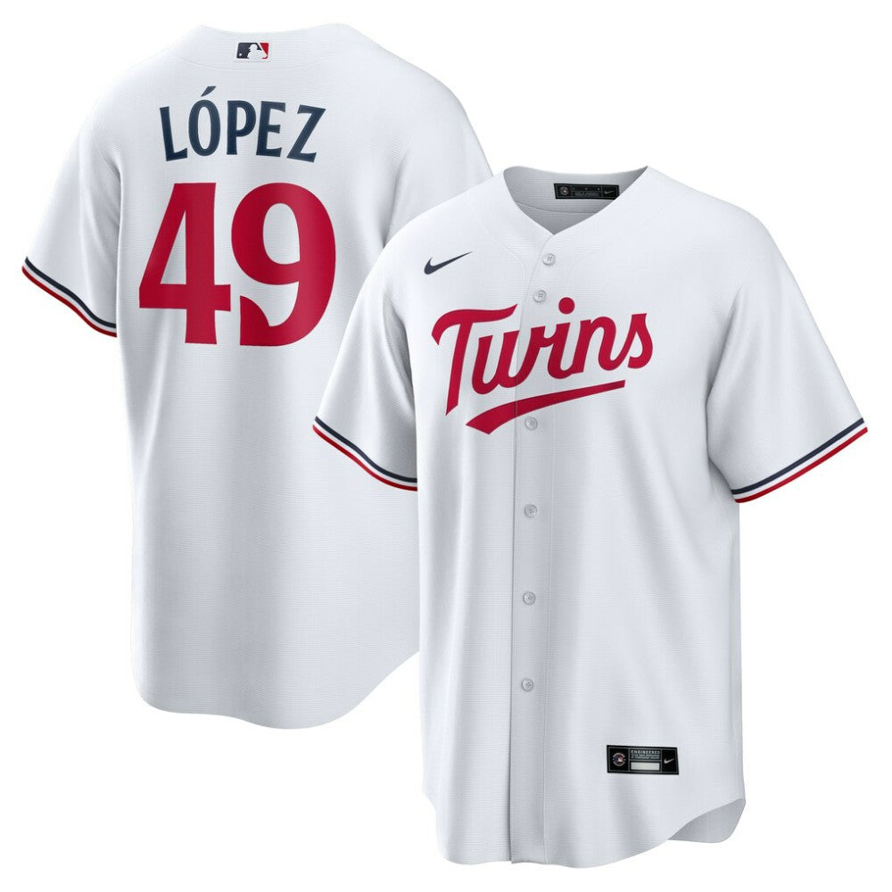 Pablo López Minnesota Twins Nike Home  Replica Player Jersey Sale