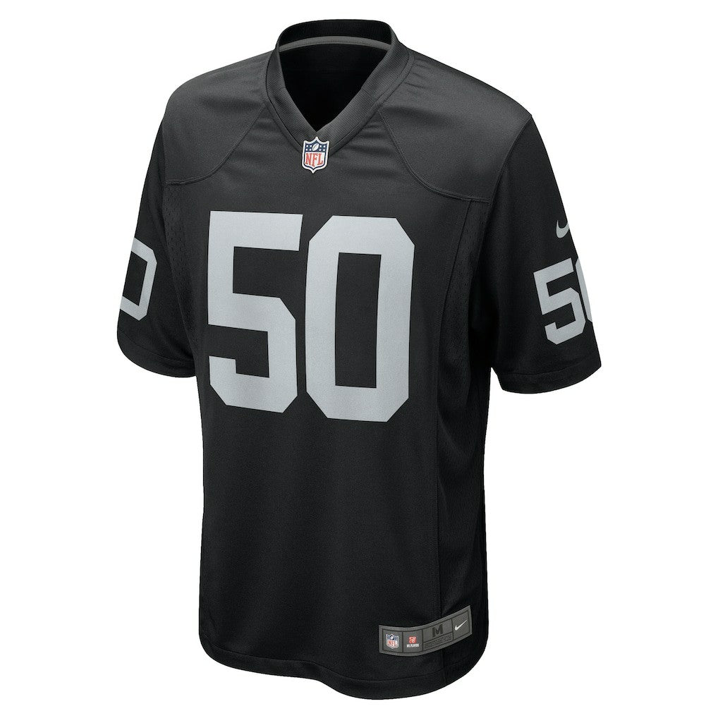 Jacob Bobenmoyer Las Vegas Raiders Game Player Jersey - Black - Nike
