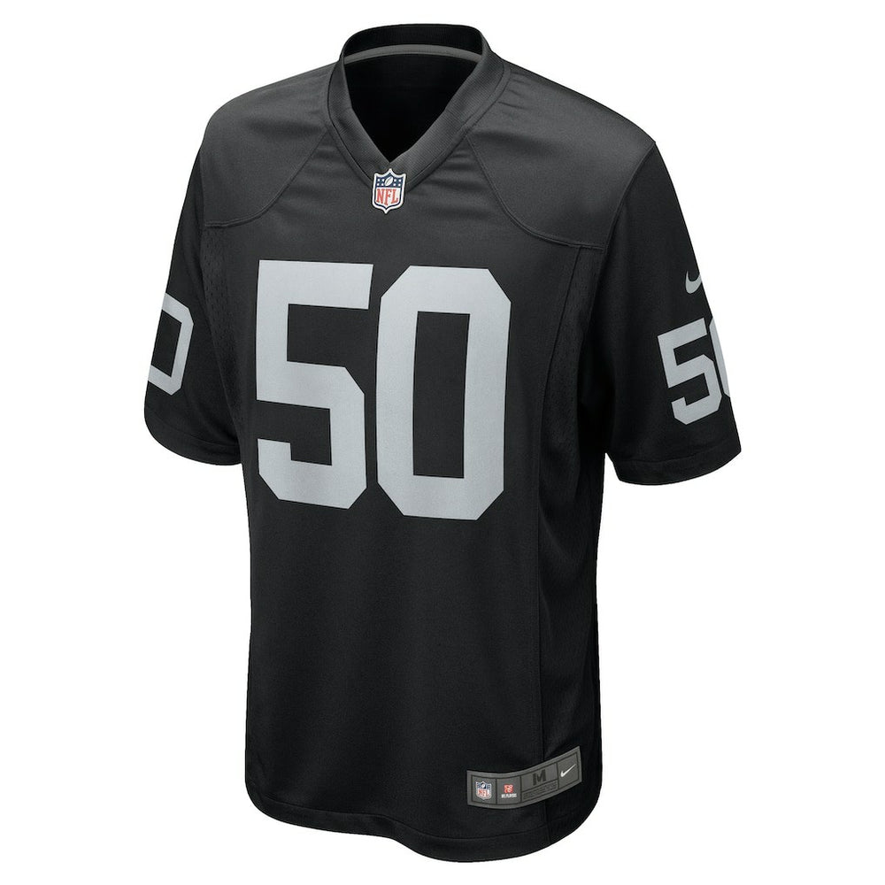 Jacob Bobenmoyer Las Vegas Raiders Game Player Jersey - Black - Nike