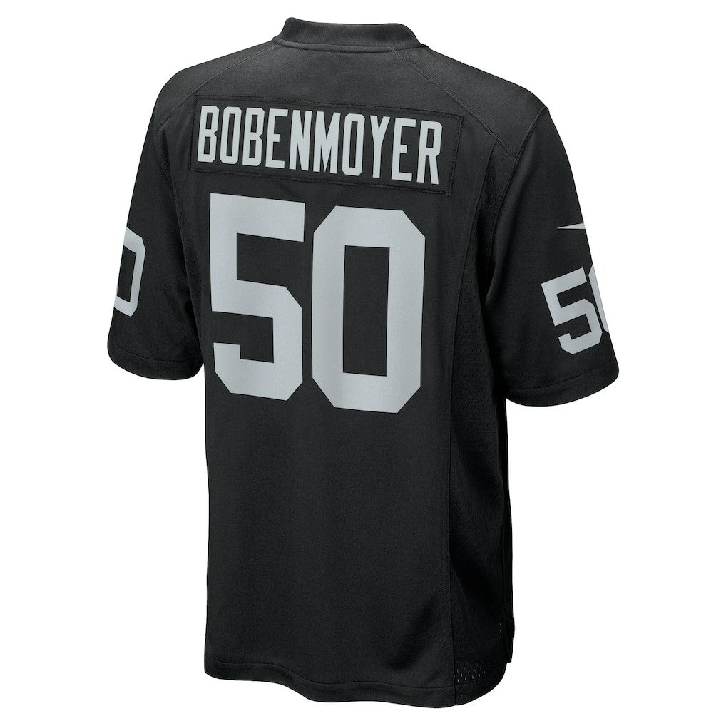 Jacob Bobenmoyer Las Vegas Raiders Game Player Jersey - Black - Nike