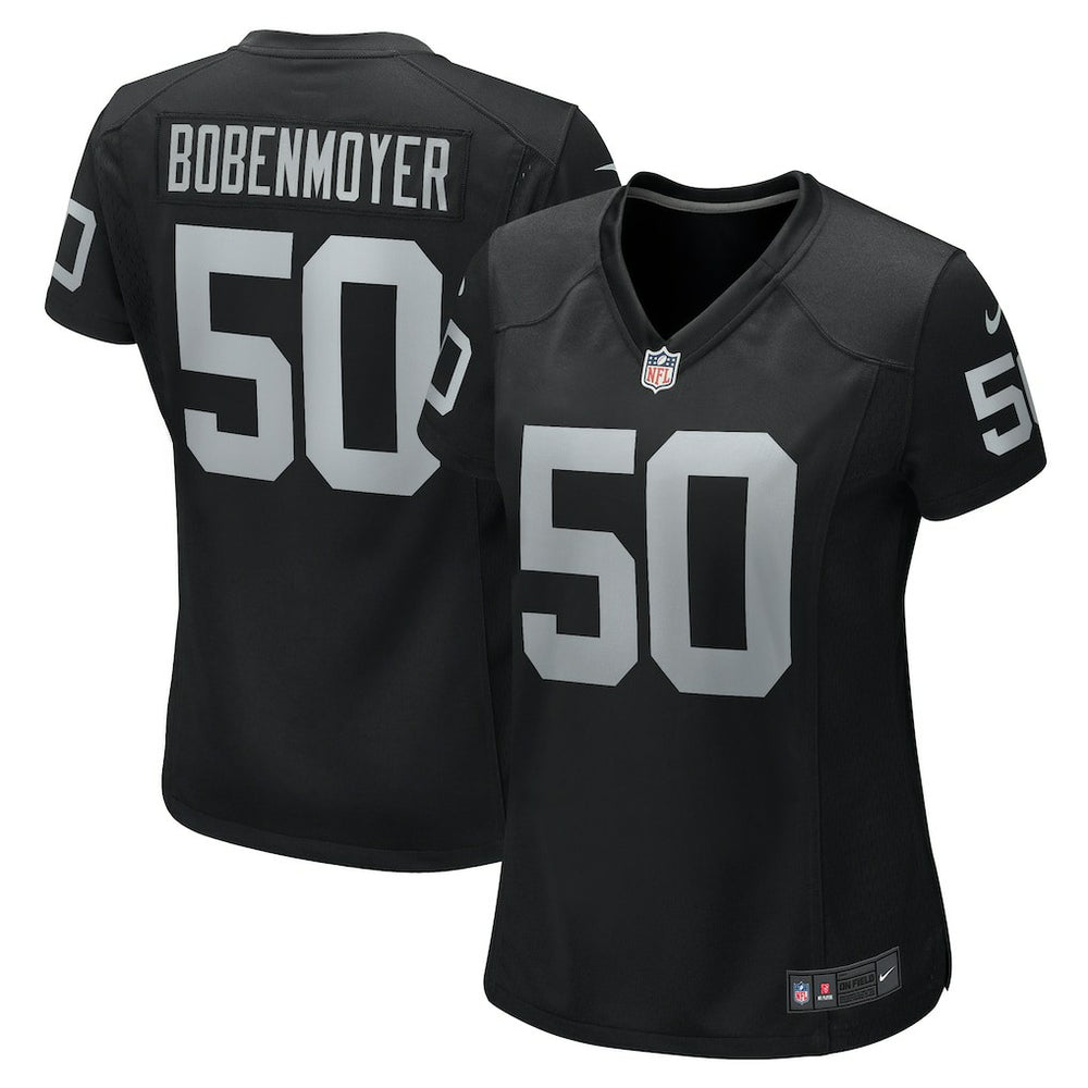 Jacob Bobenmoyer Las Vegas Raiders Women's Game Player Jersey - Black - Nike