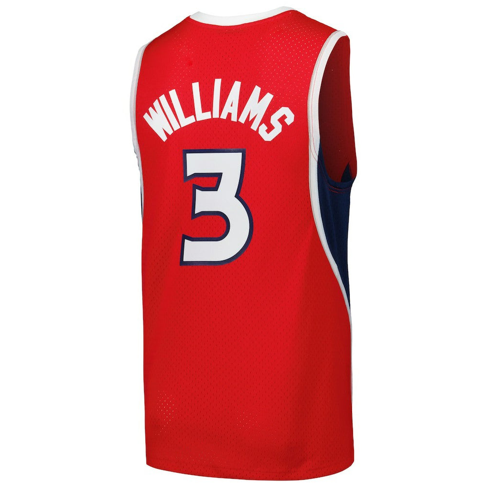 Mitchell & Ness Lou Williams Atlanta Hawks 2013/14 Hardwood Classics Swingman Jersey Red