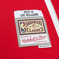 Mitchell & Ness Lou Williams Atlanta Hawks 2013/14 Hardwood Classics Swingman Jersey Red