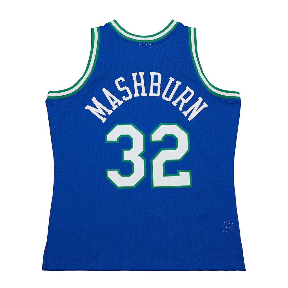Mitchell & Ness Jamal Mashburn Dallas Mavericks 1993/94 Hardwood Classics Swingman Jersey Blue