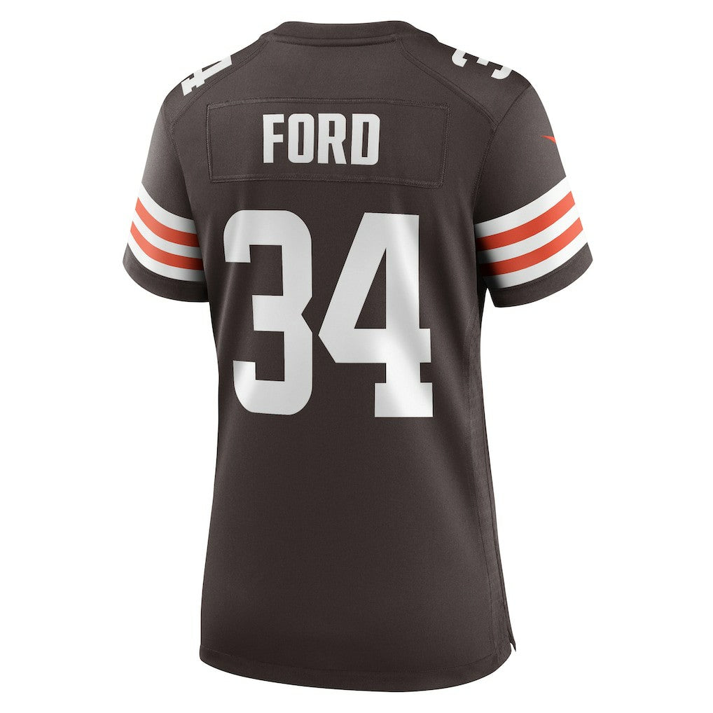 Jerome Ford Cleveland Browns Women's Game Player Jersey - Brown - Nike