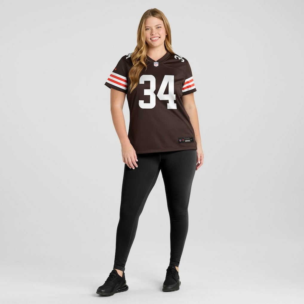 Jerome Ford Cleveland Browns Women's Game Player Jersey - Brown - Nike
