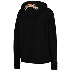 Cincinnati Bengals Pro Standard Women's Animal Print Fleece Pullover Hoodie - Black - NFL