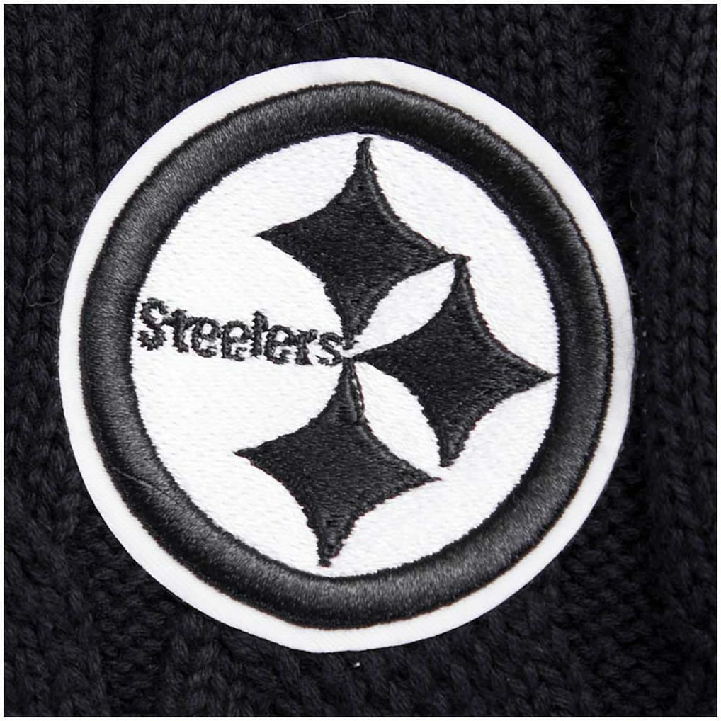 Pittsburgh Steelers Pro Standard Women's Prep V-Neck Pullover Sweater - Black - NFL