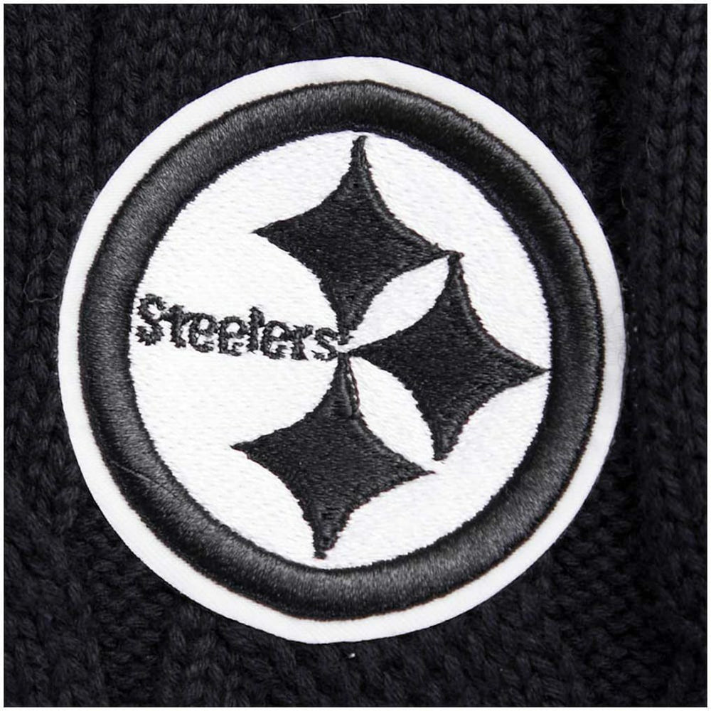 Pittsburgh Steelers Pro Standard Women's Prep V-Neck Pullover Sweater - Black - NFL