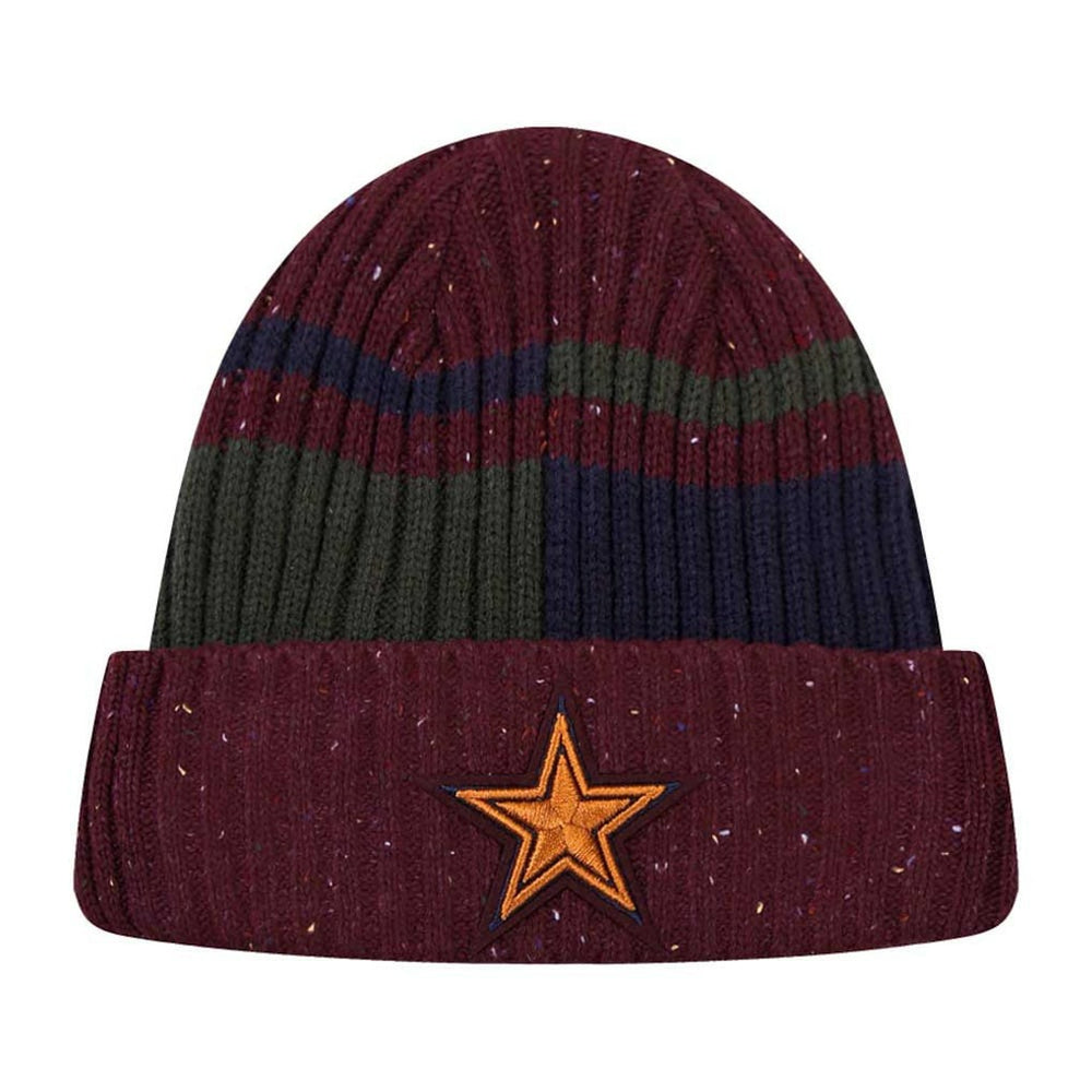 Dallas Cowboys Pro Standard Speckled Cuffed Knit Hat - Burgundy - NFL