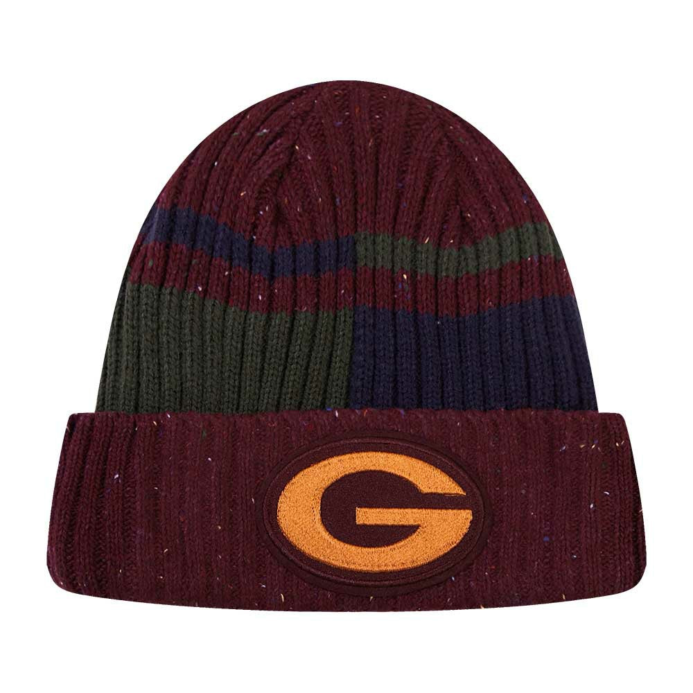 Green Bay Packers Pro Standard Speckled Cuffed Knit Hat - Burgundy - NFL