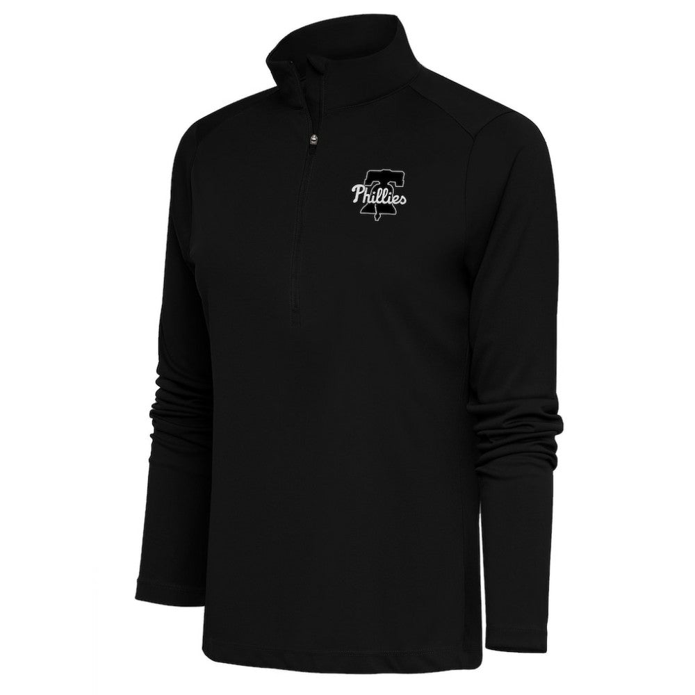 Philadelphia Phillies Antigua Women's Brushed Metallic Tribute Half-Zip Pullover Top Near Me