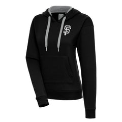 San Francisco Giants Antigua Women's Brushed Metallic Victory Pullover Hoodie Discount
