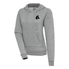 Boston Red Sox Antigua Women's Brushed Metallic Victory Pullover Hoodie Near Me