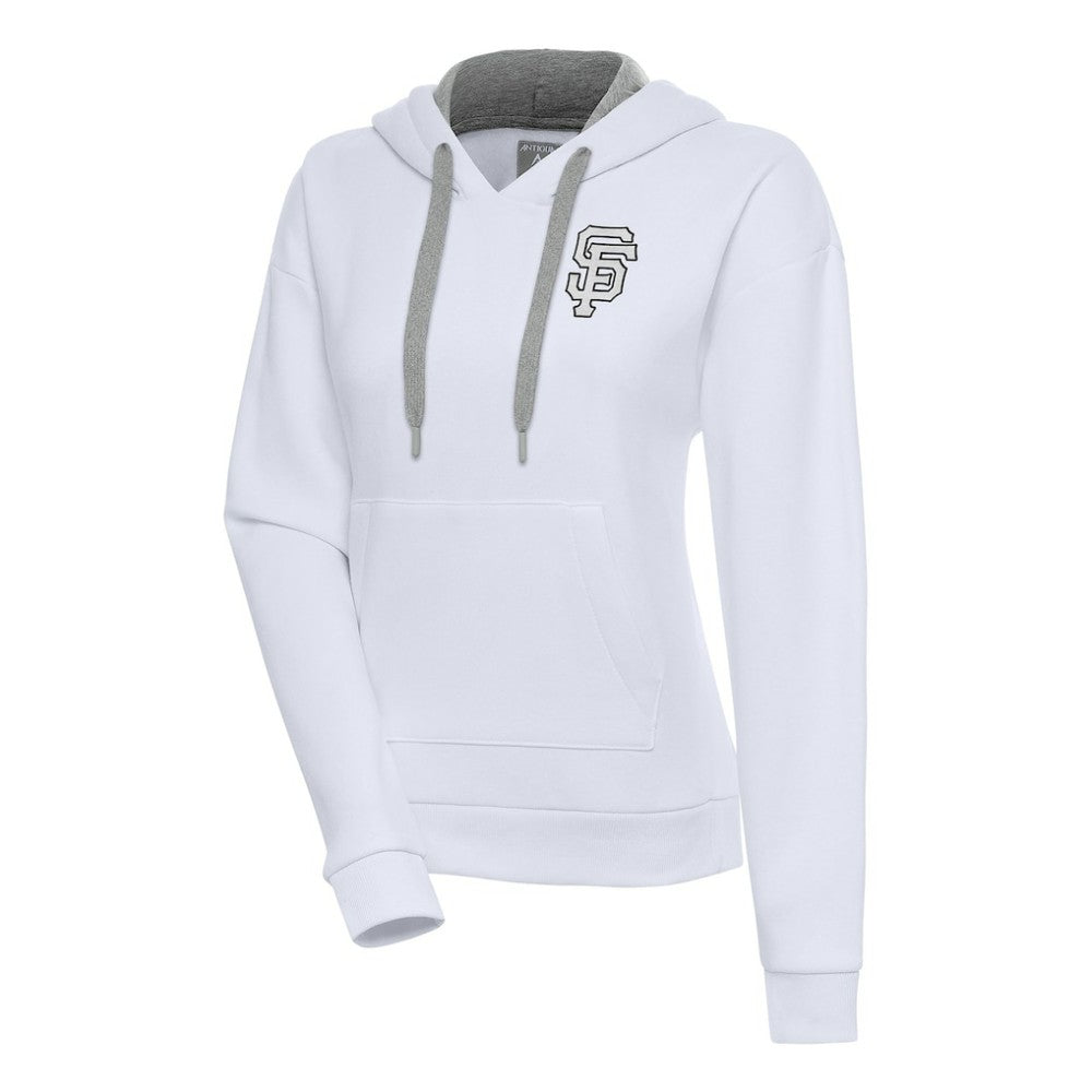 San Francisco Giants Antigua Women's Brushed Metallic Victory Pullover Hoodie Discount