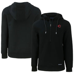 Cincinnati Reds Cutter & Buck Roam Eco Half-Zip Recycled Pullover Hoodie Discount