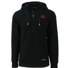 Cincinnati Reds Cutter & Buck Roam Eco Half-Zip Recycled Pullover Hoodie Discount