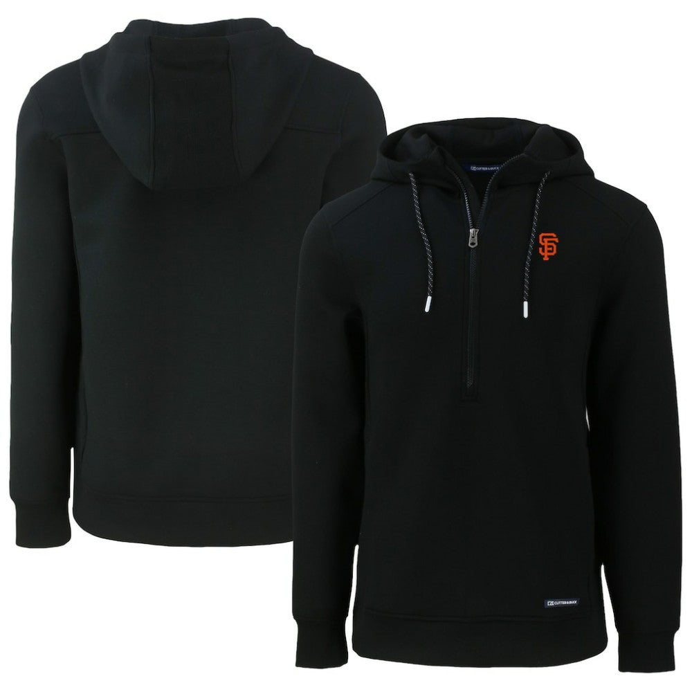 San Francisco Giants Cutter & Buck Roam Eco Half-Zip Recycled Pullover Hoodie Sale